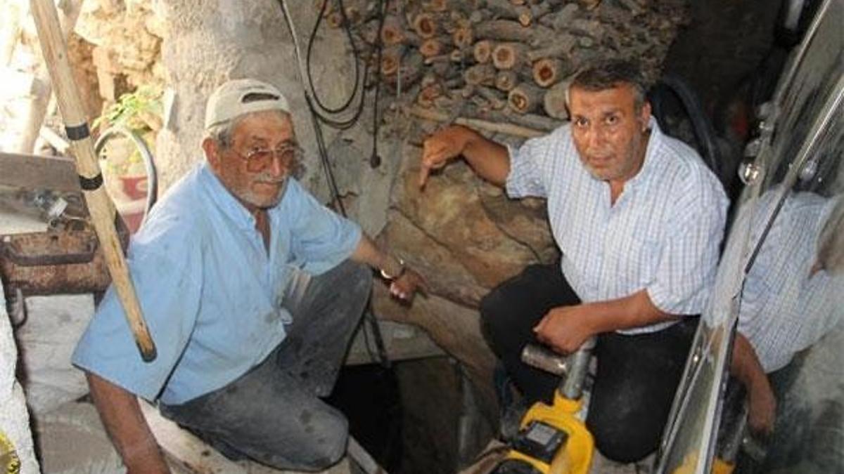 Su baskını, yeraltı şehrini ortaya çıkardı