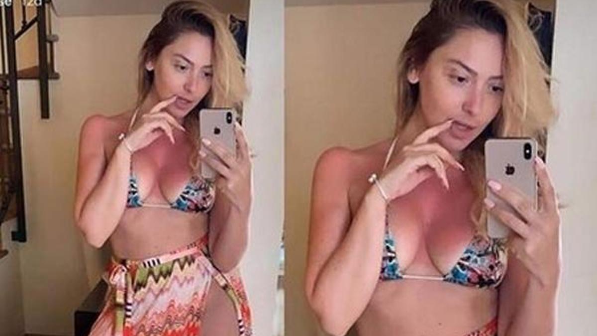 Hadise kendini sansürledi