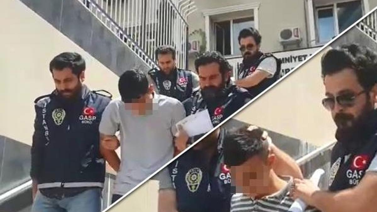 Yemek siparişi verip gasp etmişler!