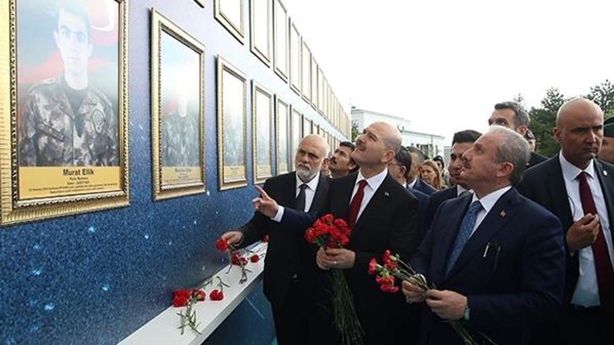 15 Temmuz Demokrasi Şehitliği'nde anma töreni