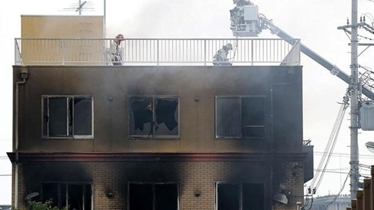Japonya’da animasyon stüdyosunda yangın: Çok sayıda ölü