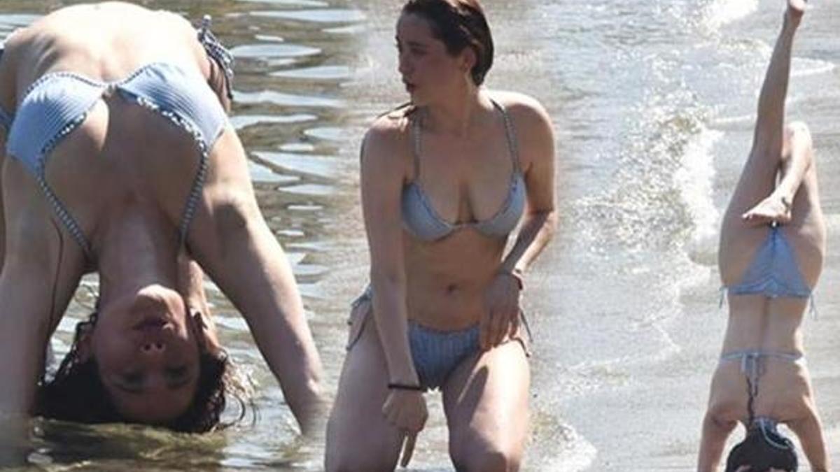 Bodrum'da Elif Kaya şov!