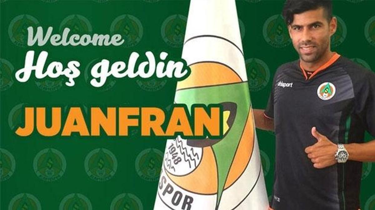 Alanyaspor Juanfran'ı resmen açıkladı!