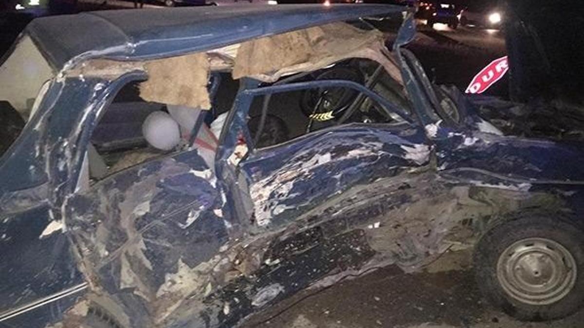 Çorum'da otomobiller çarpıştı: 2 ölü, 2 yaralı