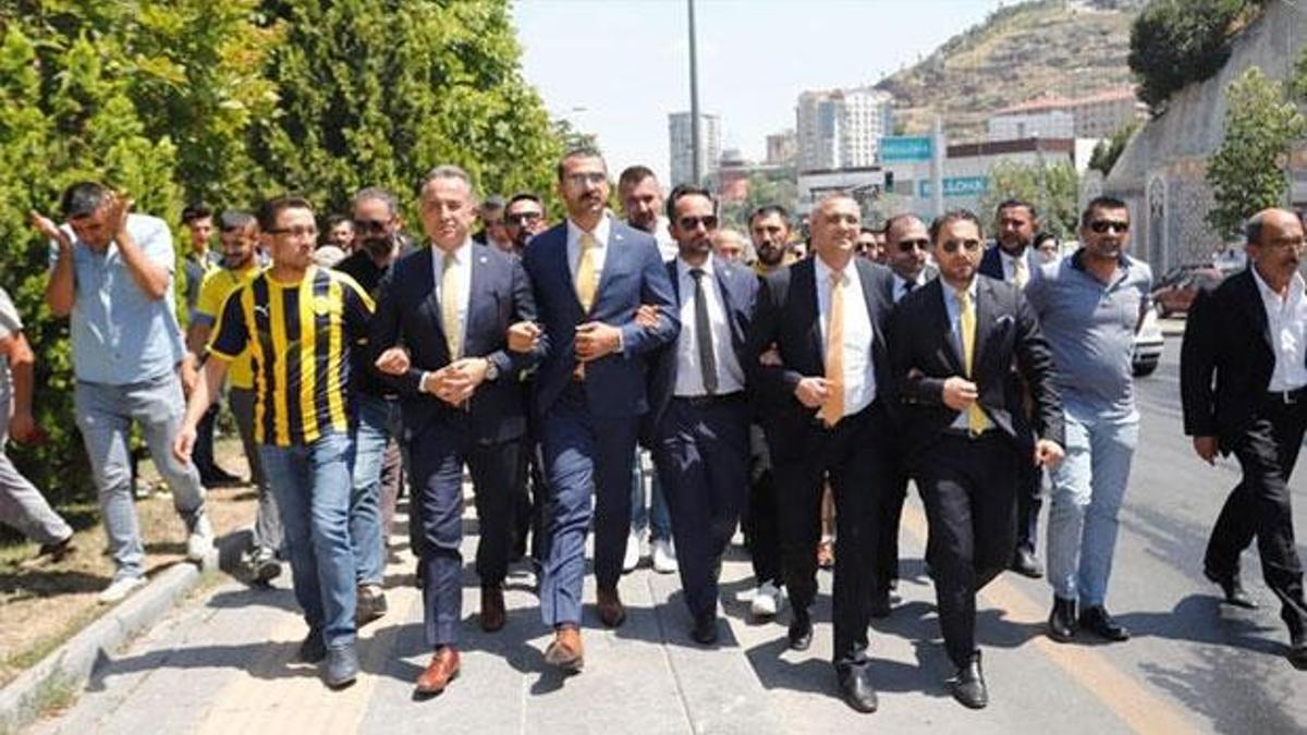 Ankaragücü genel kurulu öncesinde olay