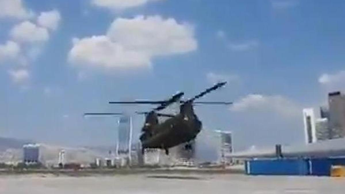 ABD'den 4 Chinook helikopteri geldi