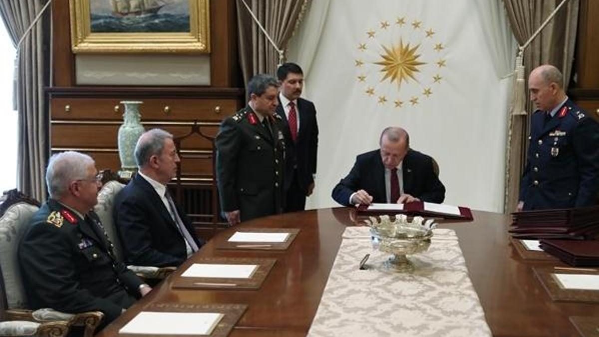 Cumhurbaşkanı Erdoğan, YAŞ kararlarını onayladı