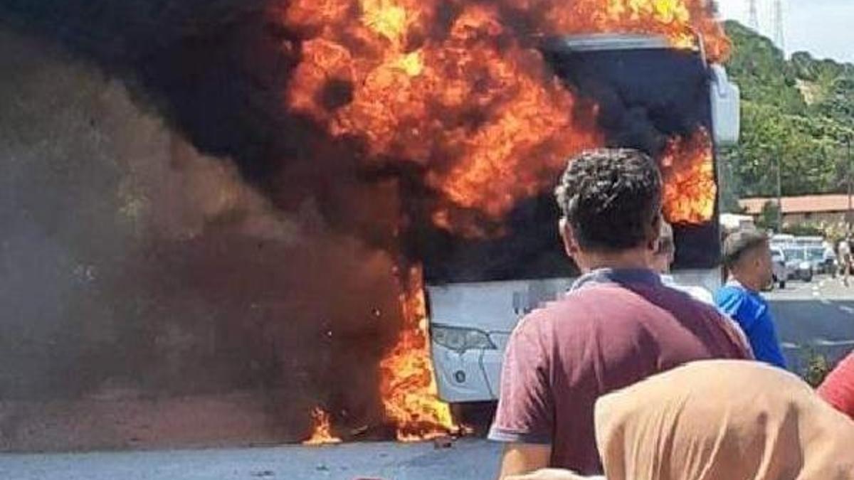 Balıkesir'de otobüs yangınında ölenlerin kimlikleri belirlendi
