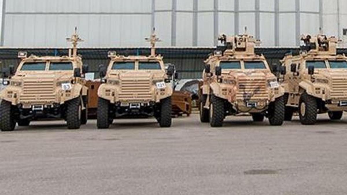 "Ejder Yalçın" zırhlıları Özbekistan ordusunda