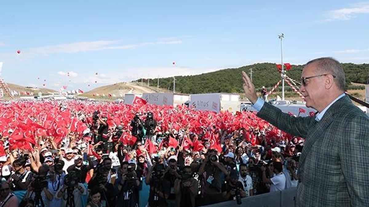 Cumhurbaşkanı Erdoğan: Bugün tarih yazıyoruz!