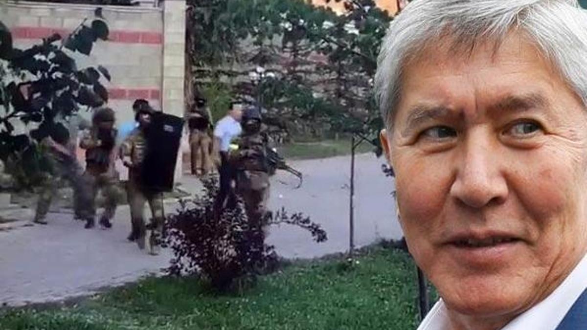 Atambayev'in evine ikinci operasyon