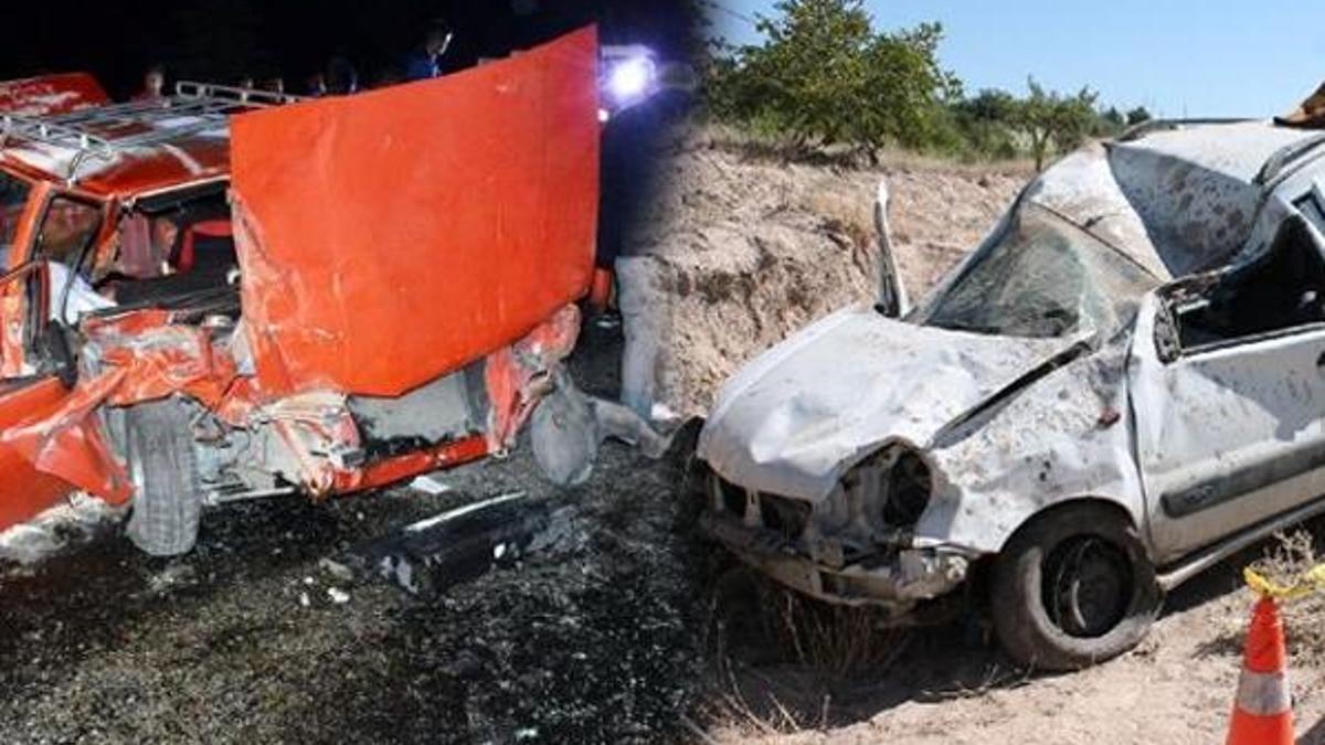 Bayramda trafik kazaları can almaya devam etti