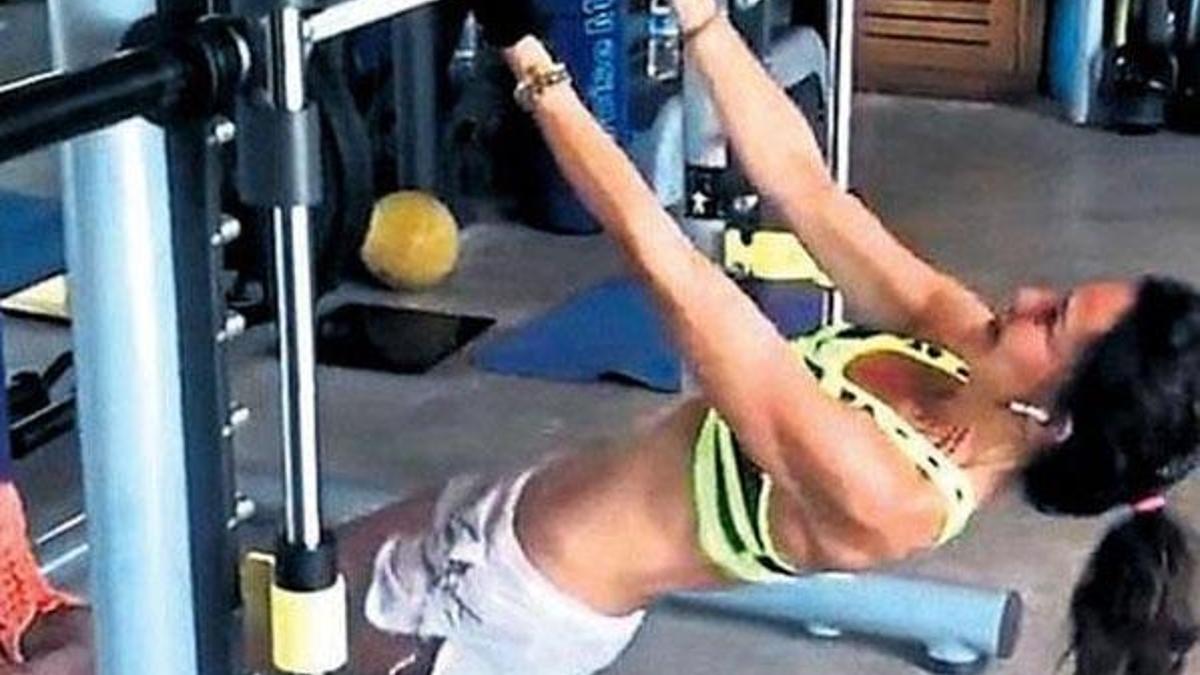 Hande Ataizi spordan vazgeçmiyor