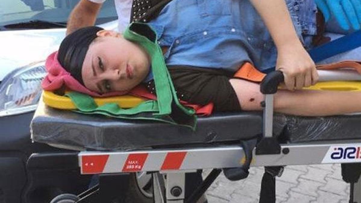 19 yaşındaki Rabia, baba kurşunu ile sakat kaldı