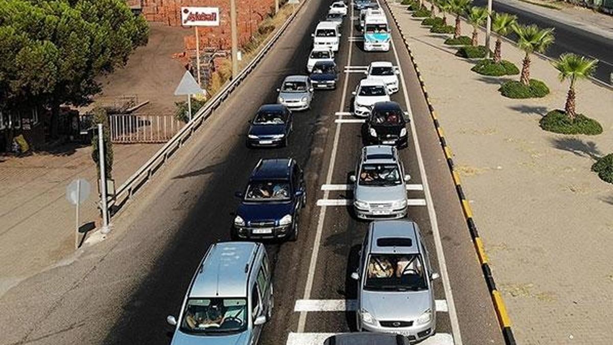 Tatilciler dönüş yolunda