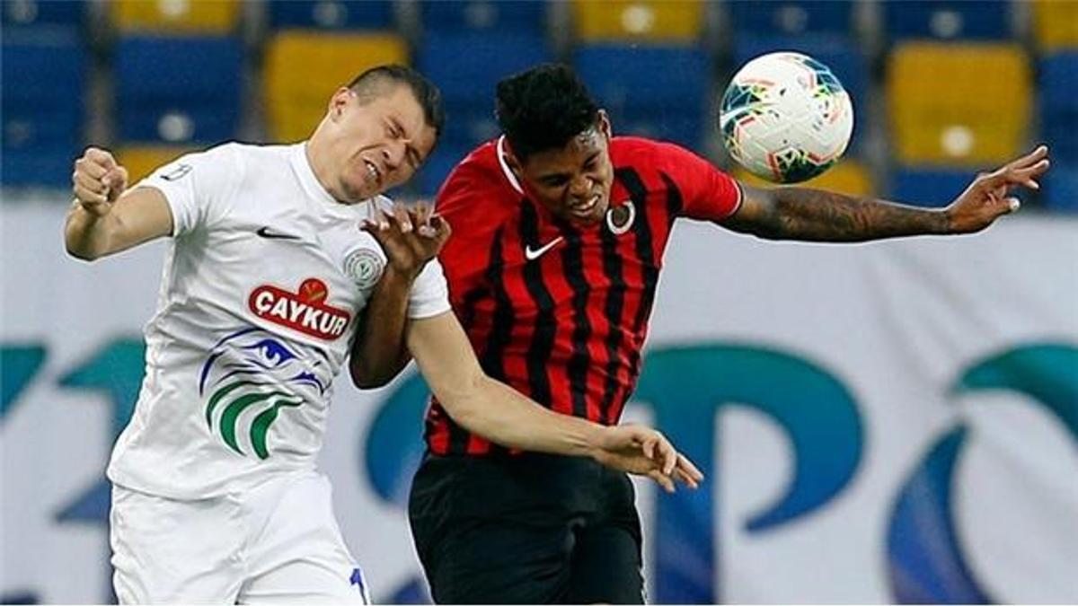 Gençlerbirliği - Çaykur Rizespor: 0-1