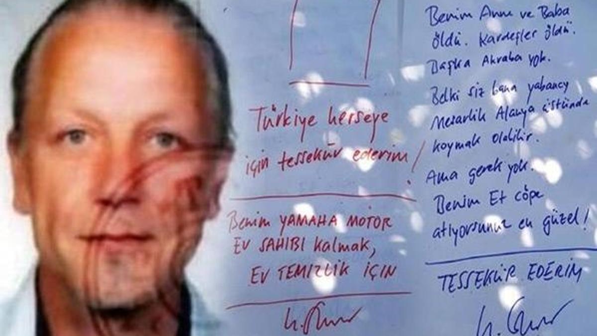 Banyoda ölü bulunan Alman'ın şoke eden notu: Beni çöpe atın!
