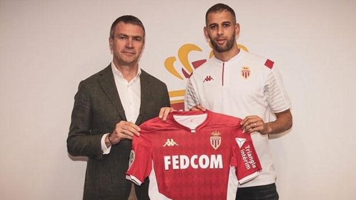 Slimani resmen Monaco'da! Büyük tepki...