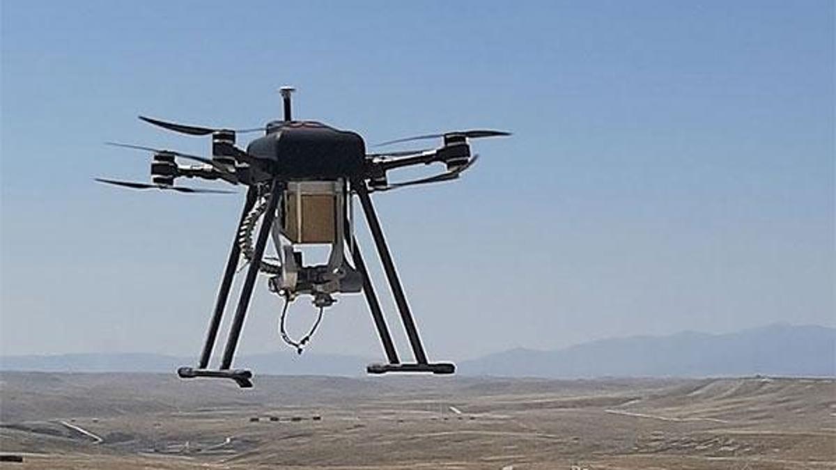 Silahlı drone Songar 'bomba atar' kuşandı