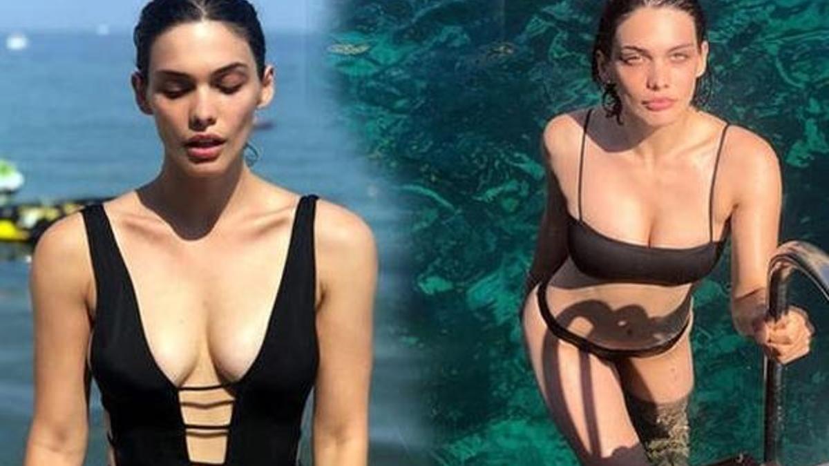 Beste Kökdemir'in tatil pozu!