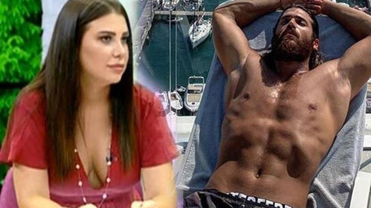 Can Yaman tek başına oturup...