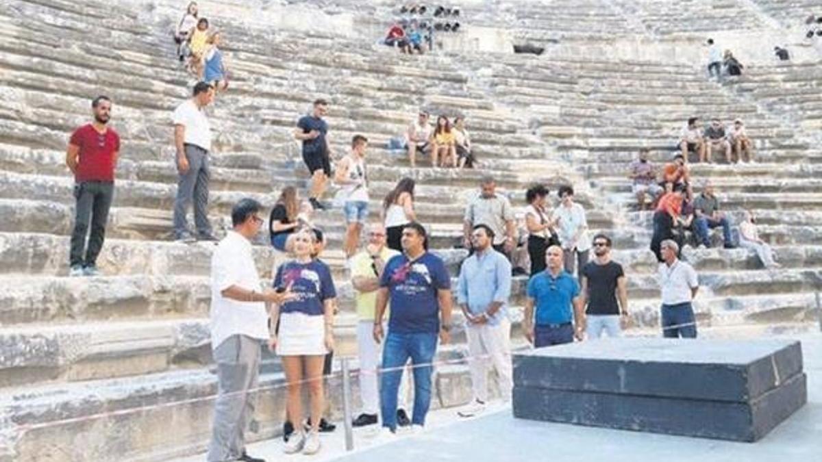 Anne Marie, Aspendos’a hayran kaldı