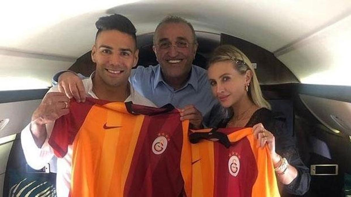 Radamel Falcao İstanbul'da...