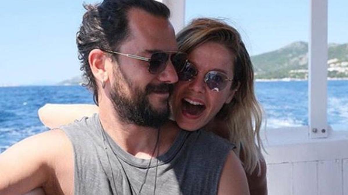 Burcu Biricik'ten eşine romantik mesaj