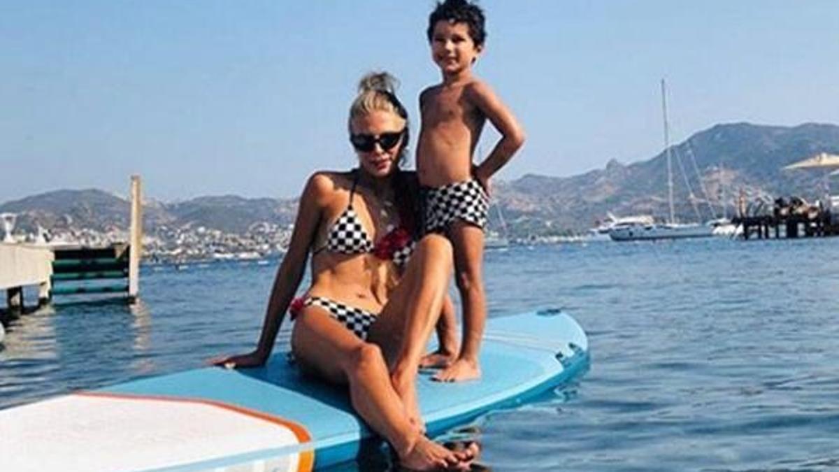 Şeyda Coşkun'un Bodrum keyfi