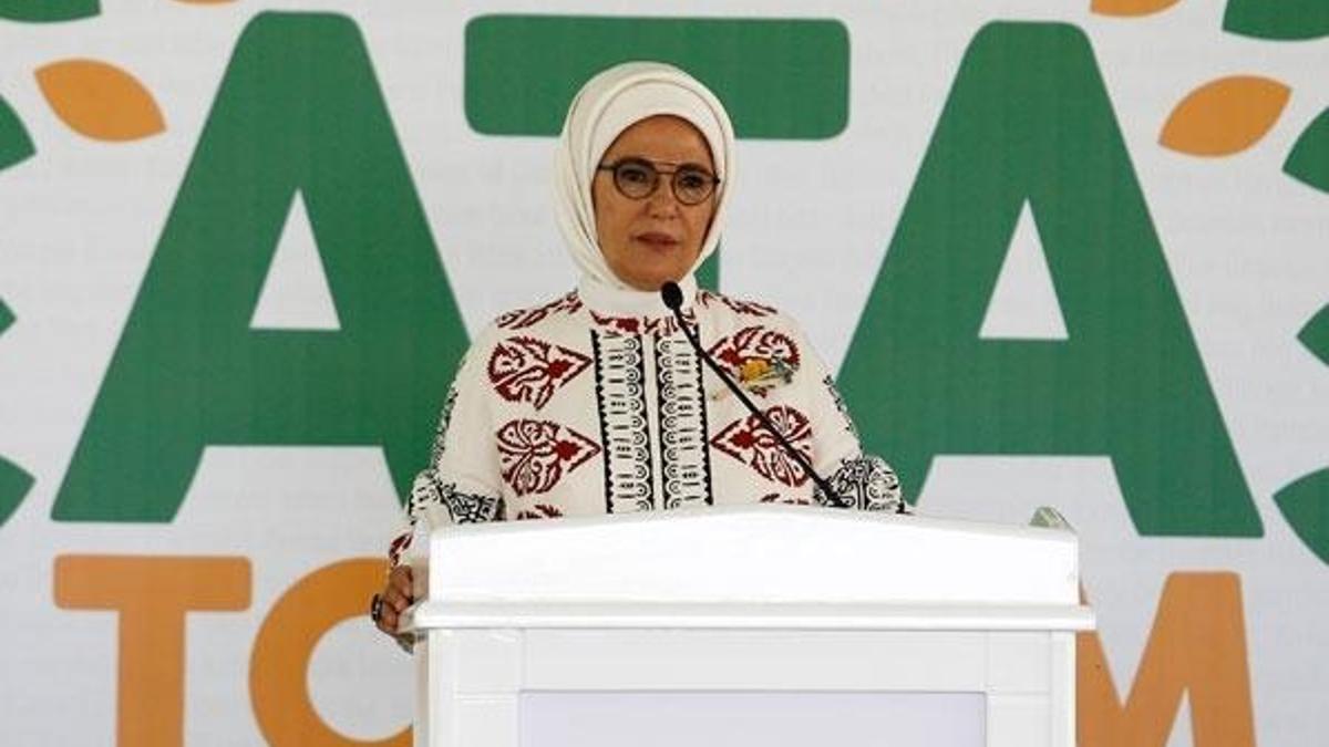Emine Erdoğan: Türkiye'de yerli üretimden başka bir şey görmeyeceğiz