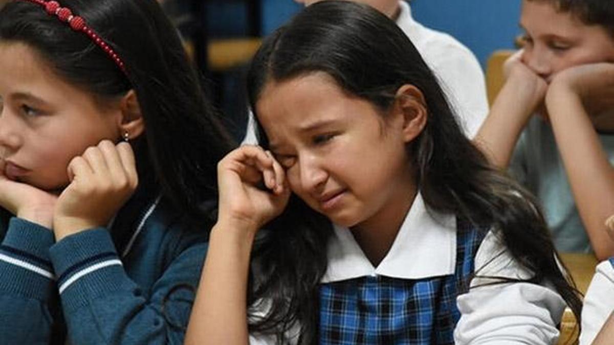 4-C sınıfında acı gün! Gözyaşlarına boğuldular