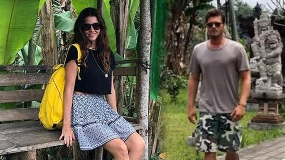 Kıvanç Tatlıtuğ ve Başak Dizer Bali'de aşk tazeledi