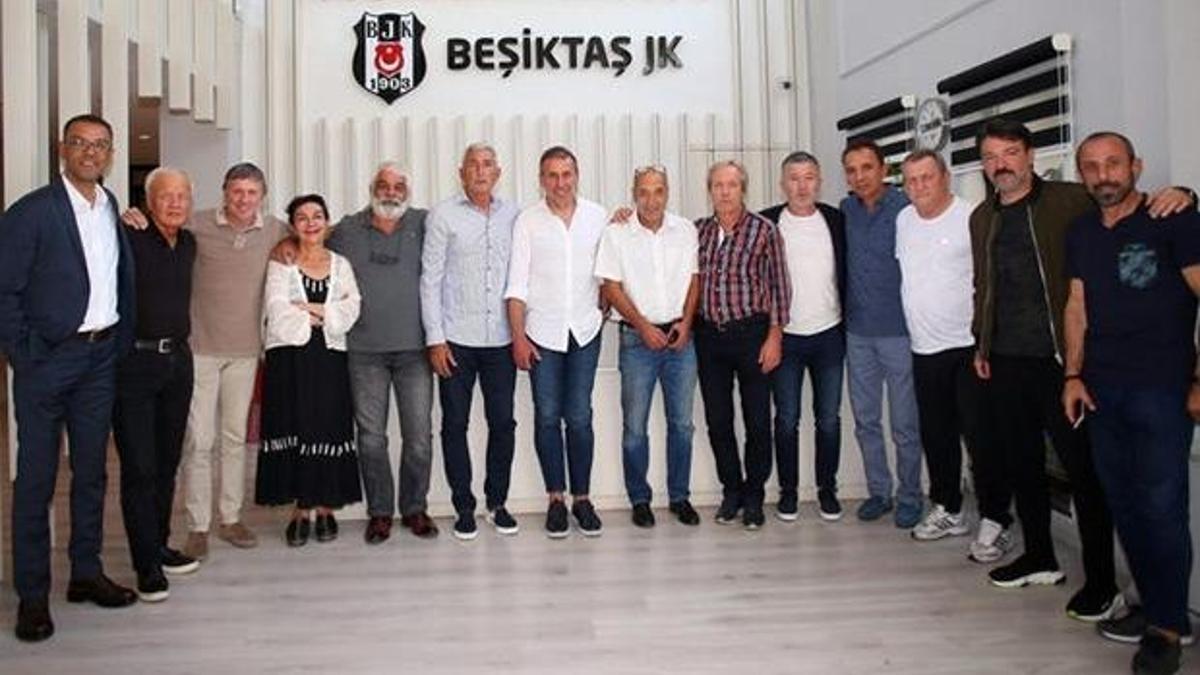 Beşiktaş efsanelerinden Abdullah Avcı'ya ziyaret