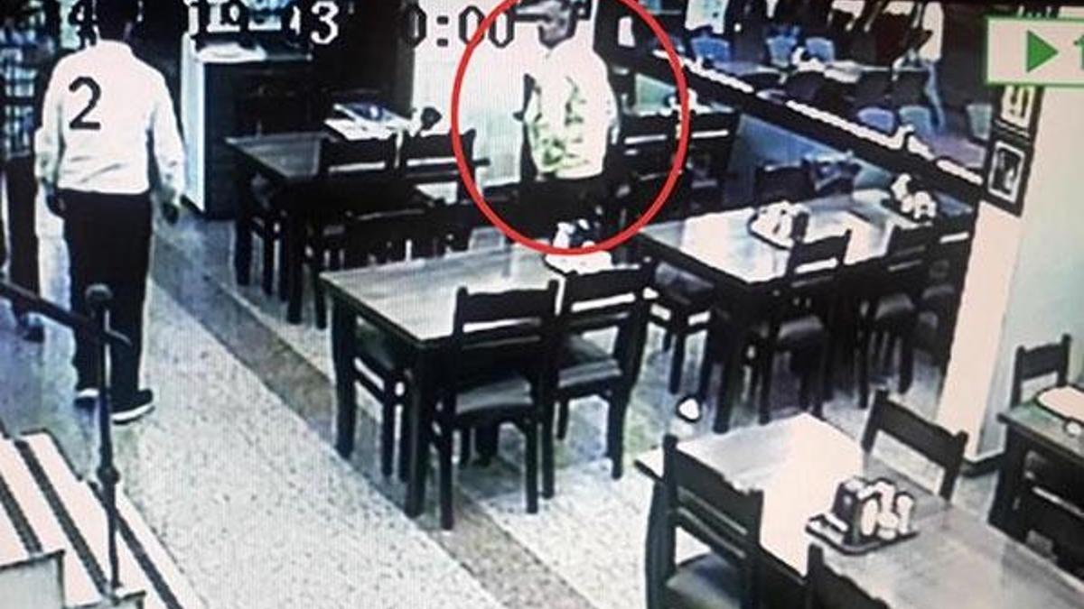 Şevket Çoruh'a saldıranların restoranı birbirine kattığı görüntüler ortaya çıktı