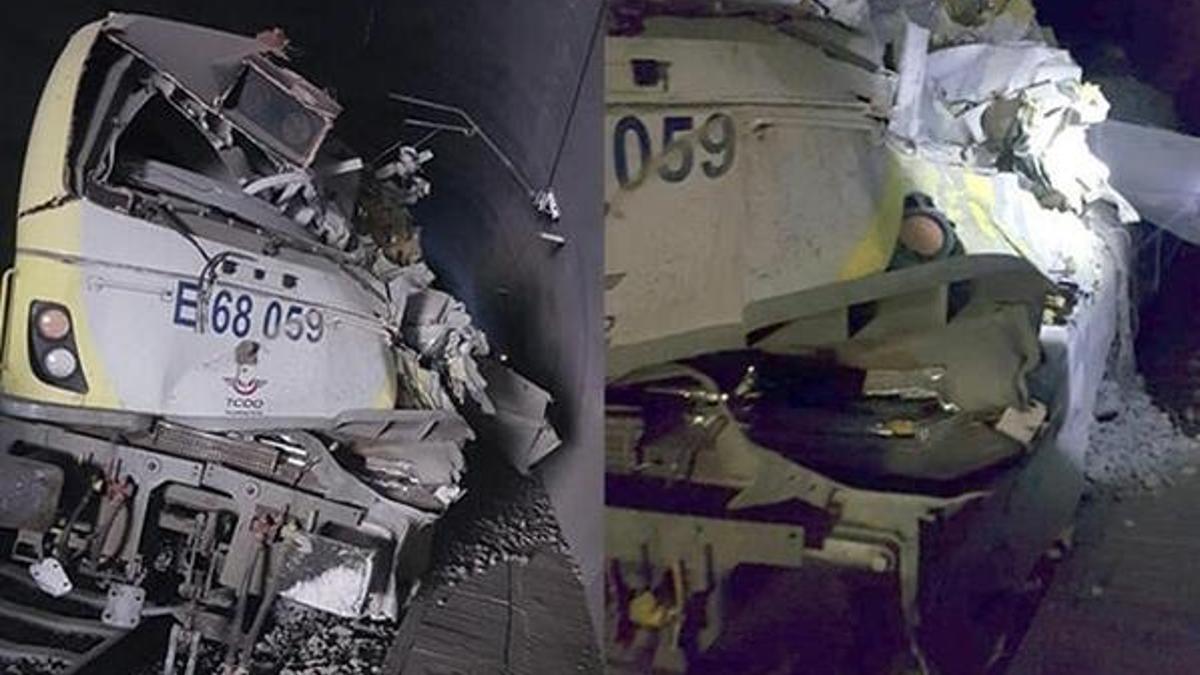 Bilecik'te kılavuz tren tünelde raydan çıktı: 2 ölü