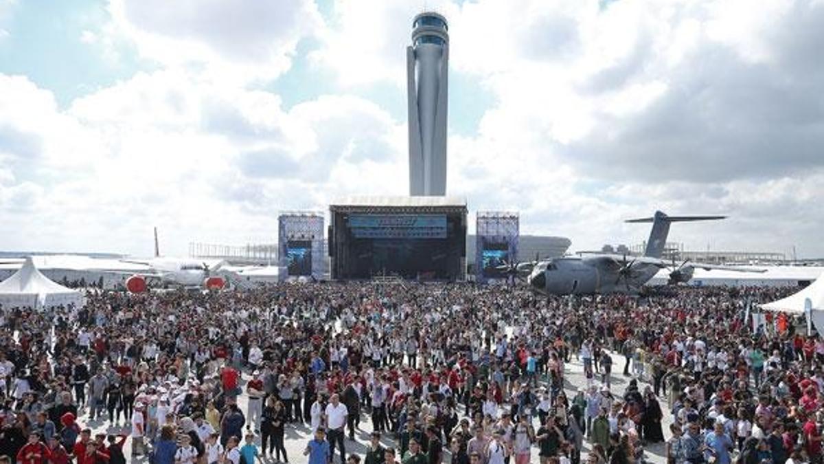 "TEKNOFEST ilk 2 gününde 250 binden fazla ziyaretçiyi ağırladı"