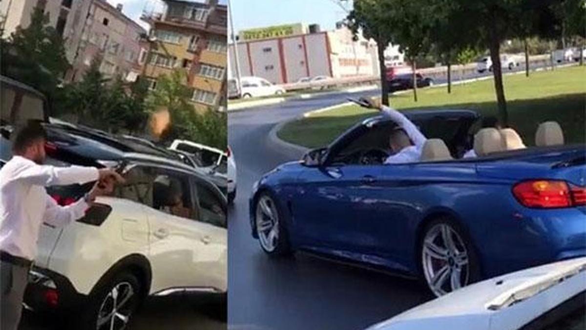 Sefaköy'de düğün konvoyunda terör estiren 6 maganda tutuklandı