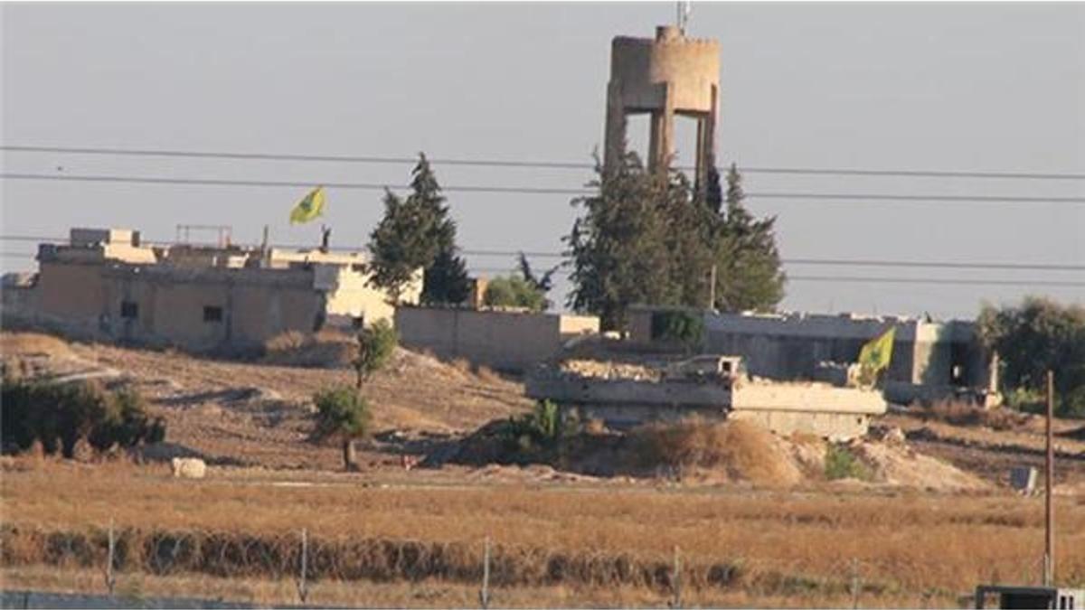 Terör örgütü YPG/PKK'nın sözde 'bayrak' oyunu