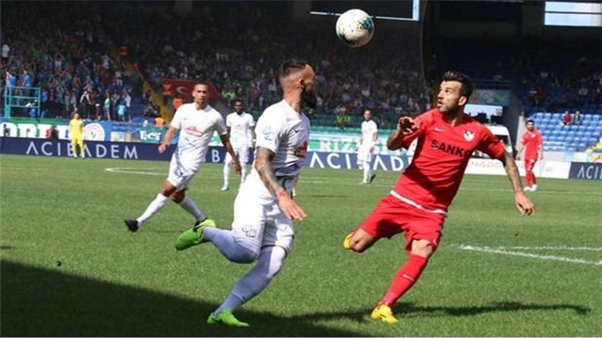Çaykur Rizespor-Gazişehir Gaziantep: 1-2