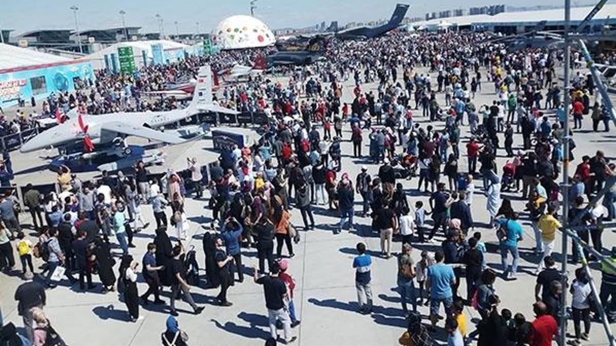 TEKNOFEST İstanbul'u 1 milyon 750 bin kişi gezdi