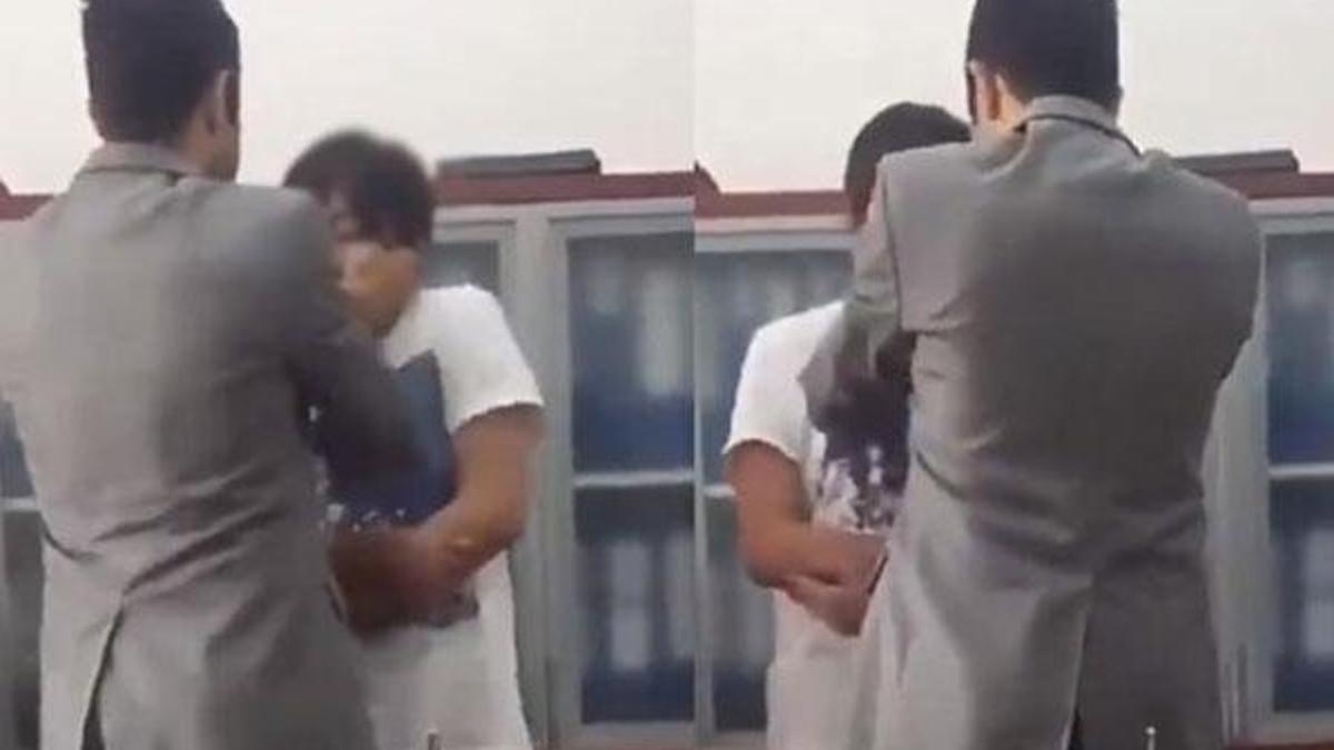Okuldaki isyan ettiren görüntüyle ilgili resmi açıklama geldi
