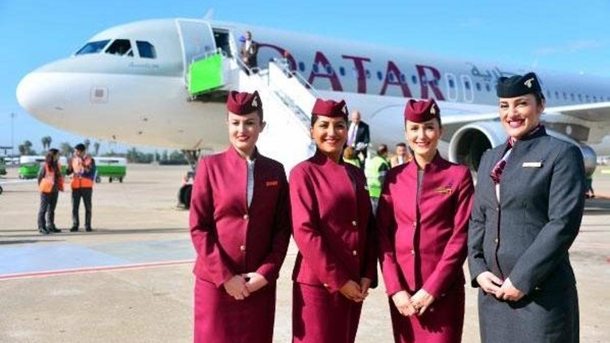 Katar'ın kabin görevlisi alım başvuruları başladı! 5-6 bin lira maaş fırsatı...