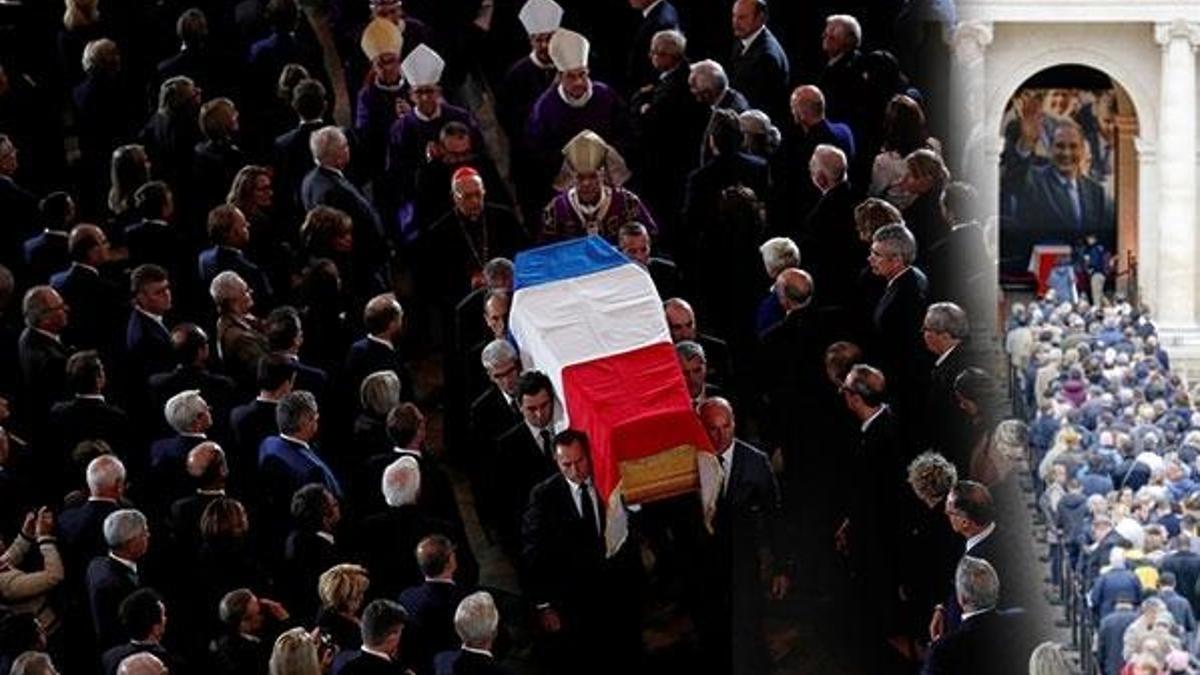 Fransa eski Cumhurbaşkanı Chirac son yolculuğuna uğurlandı