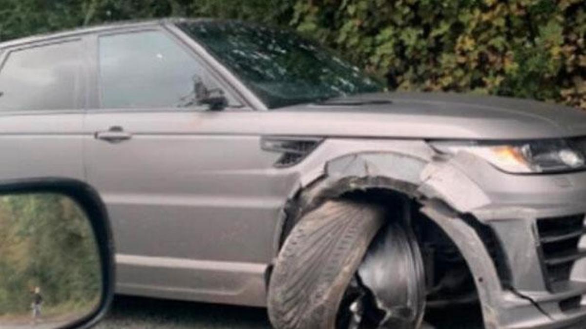 Sergio Aguero trafik kazası geçirdi!