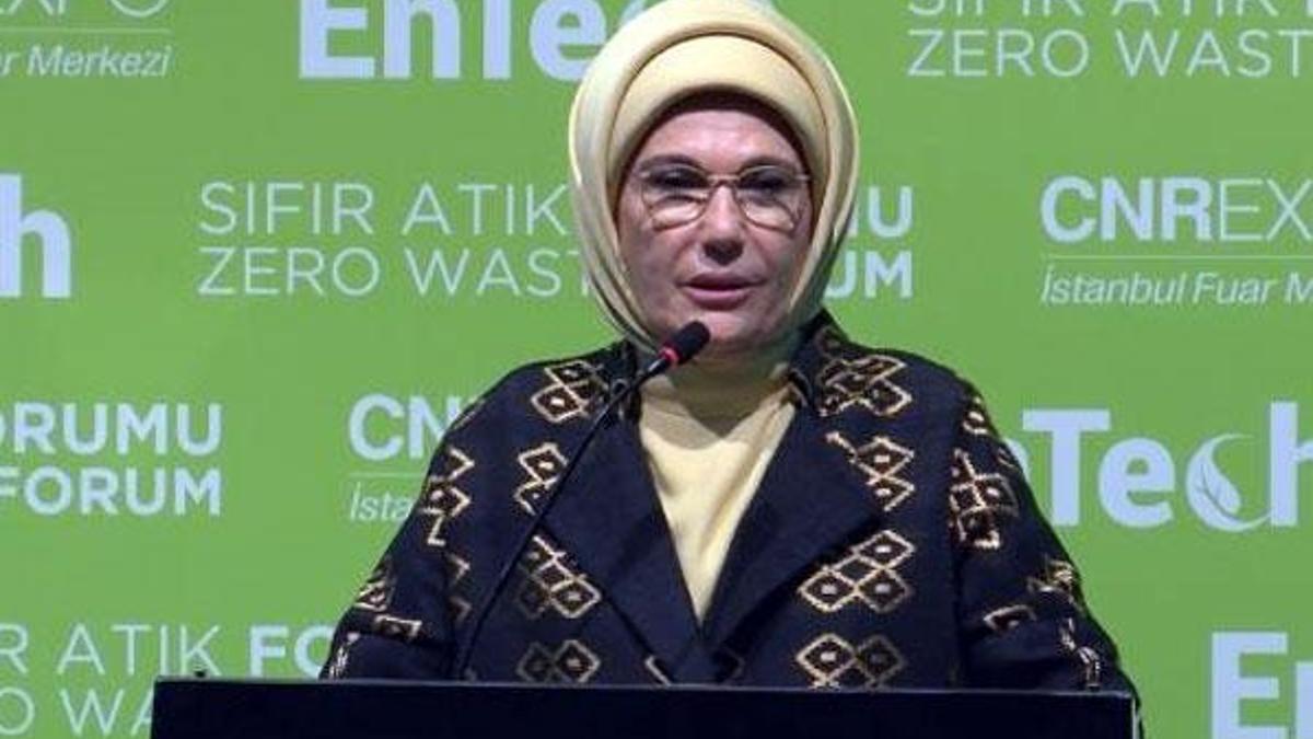 Emine Erdoğan: Yenilenebilir enerji kaynaklarına yönelmek hepimiz için bir zarurettir