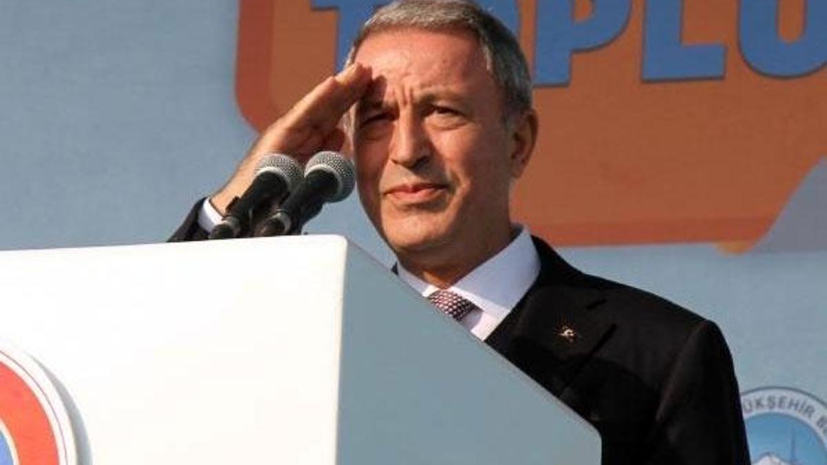 Bakan Hulusi Akar: Şartlar gerçekleşmezse harekat kaldığı yerden devam edecektir