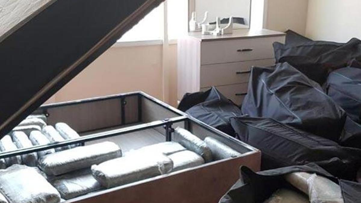 Başakşehir'de büyük baskın! Tam 676 kilogram...