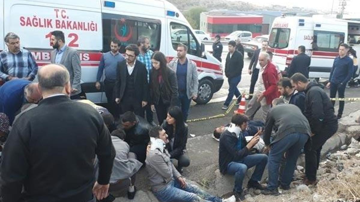 Kayseri'de korkunç kaza! Çok sayıda yaralı var