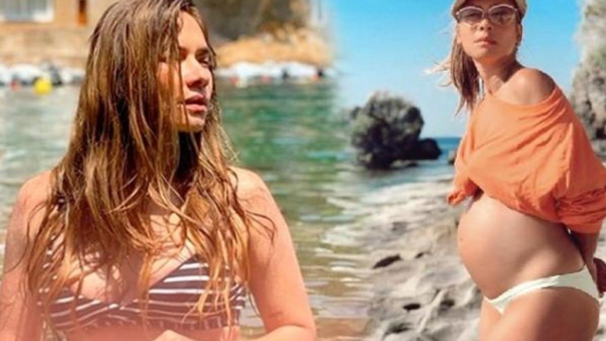 Müge Boz, derin yırtmaçlı elbisesiyle dikkat çekti