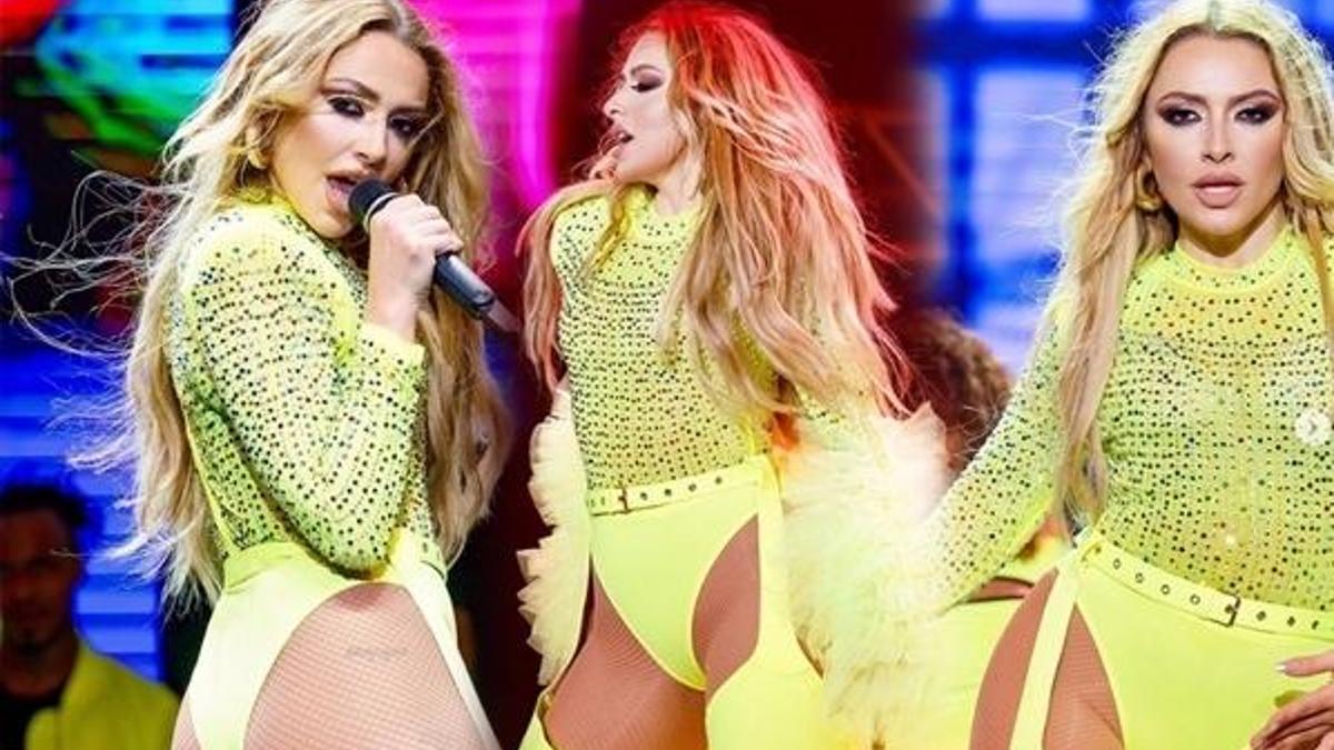 Hadise doğum gününde mezdeke oynadı